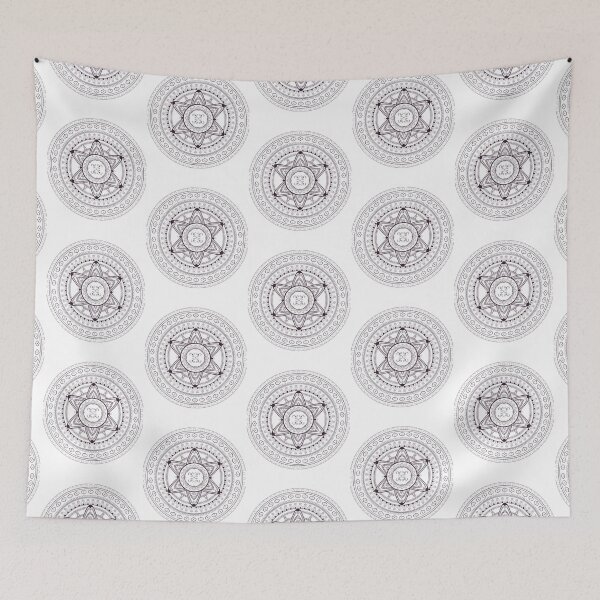 Item preview, Mahakal_s Spiritual Om Chakra pattern printed On   designed and sold by TheHippiestHobo.