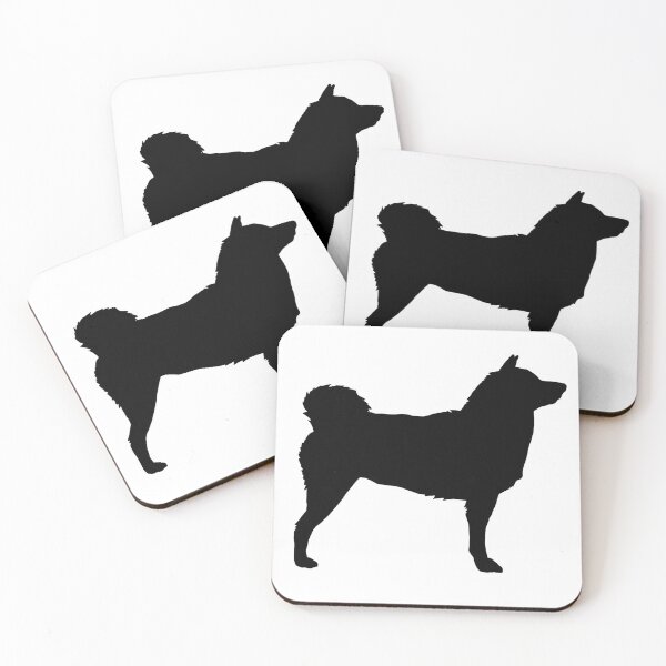 Aperçu de l'œuvre Silhouette Akita, design Akita simple créée et vendue par Kaleikaydesign.