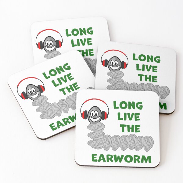 Item preview, LONG LIVE THE EARWORM designed and sold by AliCatOriginals.