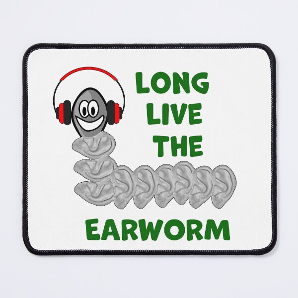 Item preview, LONG LIVE THE EARWORM designed and sold by AliCatOriginals.