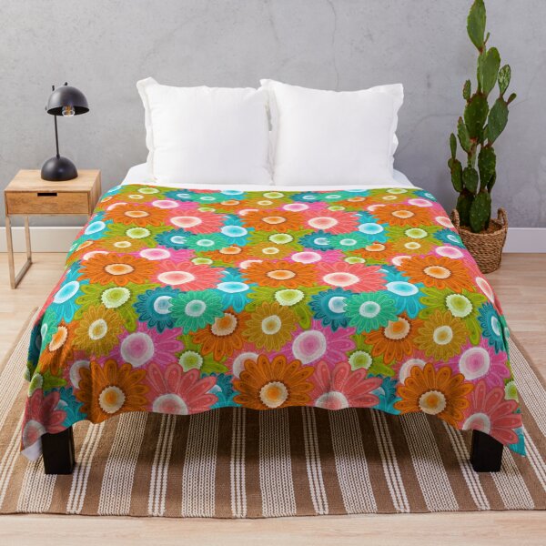 Item preview, Happiness Flower Vibes designed and sold by Squarebird.
