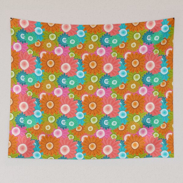Item preview, Happiness Flower Vibes designed and sold by Squarebird.