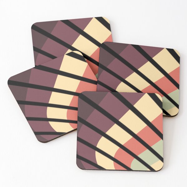 Item preview, Retro colours abstract artwork  designed and sold by TipTopTapo.