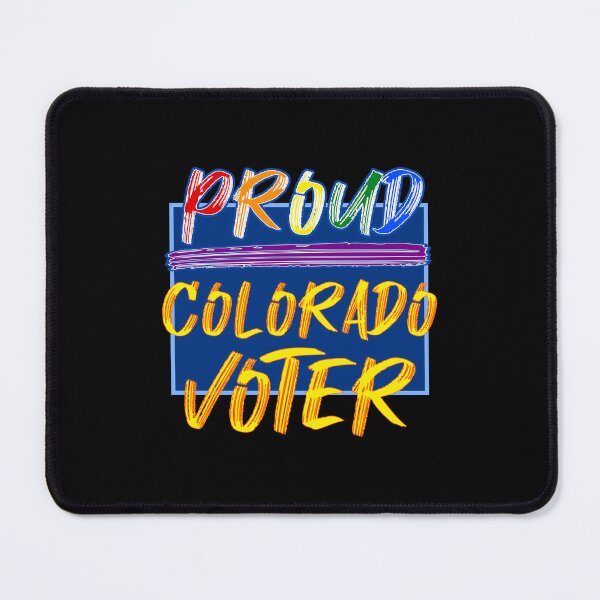 Item preview, Vote Colorado LGBT Proud Voter USA State Equality designed and sold by artfulnotebook.