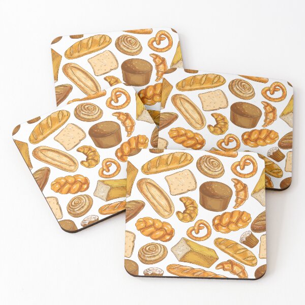 Item preview, Bread and Pastry Bakery Pattern  designed and sold by silviaol.