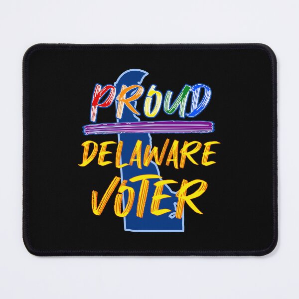 Item preview, Vote Delaware LGBT Proud Voter USA State Equality designed and sold by artfulnotebook.