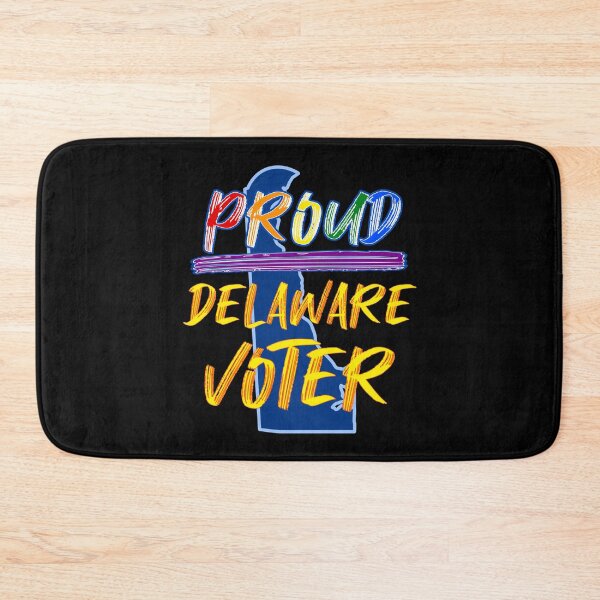 Item preview, Vote Delaware LGBT Proud Voter USA State Equality designed and sold by artfulnotebook.
