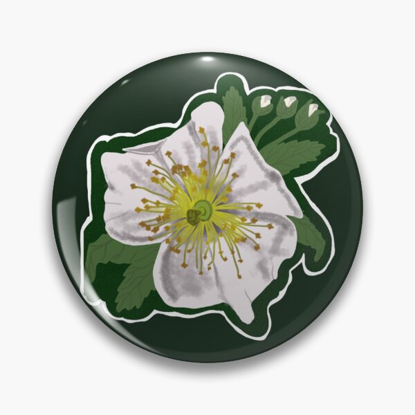 Item preview, Blackberry  bramble blossom hand drawn designed and sold by Jodi Mahaffey.