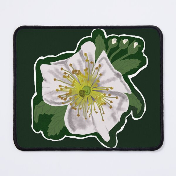 Item preview, Blackberry  bramble blossom hand drawn designed and sold by Jodi Mahaffey.