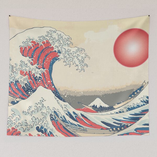 Item preview, Orange Wave designed and sold by Art Dila Studio.
