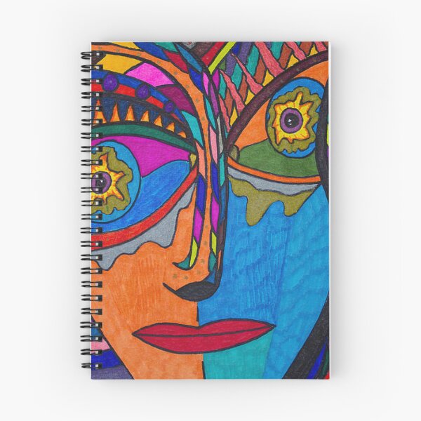 Item preview, Funky Abstract Style Art Face with Dots and Stripes Throw Pillow for decoration and gift for mom, mum, mummy designed and sold by THASSON.
