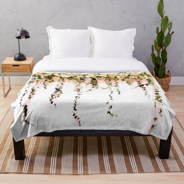 Enchanting Floral Throw Blanket