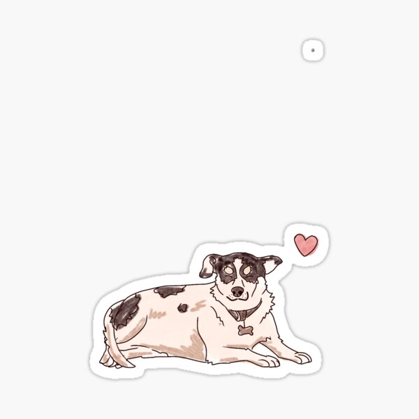Item preview, Cute jack russell, sweet simple dog design  designed and sold by Kaleikaydesign.