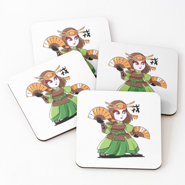 Item preview, Avatar Kyoshi Warrior Cute designed and sold by ClothingIL.