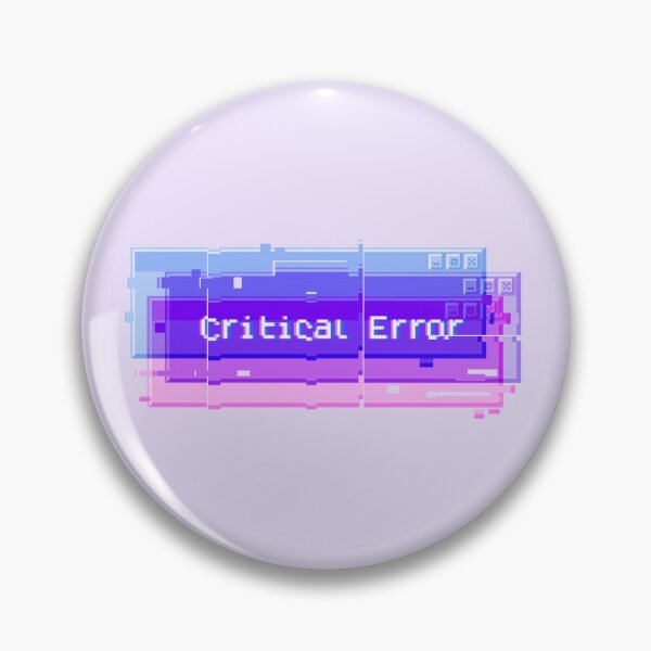 Item preview, Critical Error designed and sold by xpixelgeist.