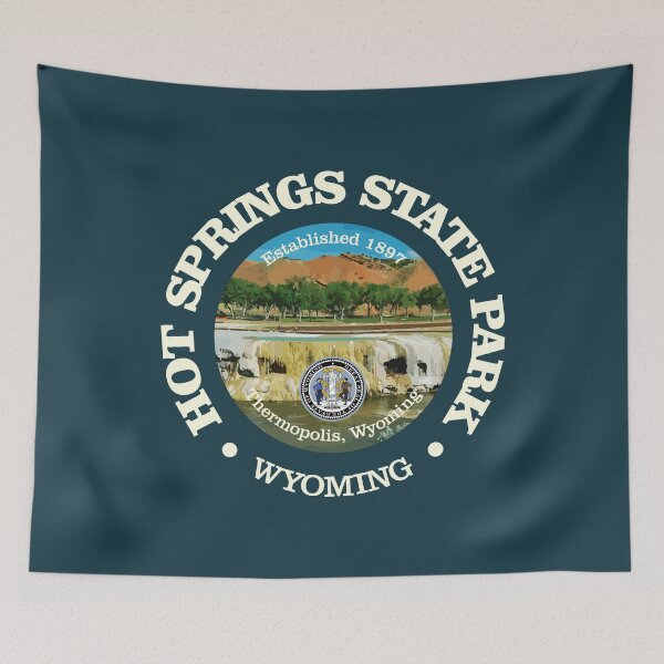 Item preview, Hot Springs State Park designed and sold by curranmorgan.