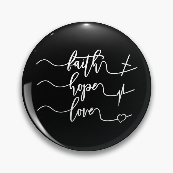 Item preview, Faith Hope Love | Christian  | Faith Quote designed and sold by NobleForte.