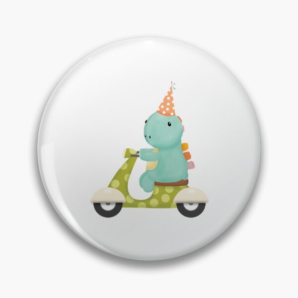 Item preview, T-Rex Riding a Scooter Circus Dino Series designed and sold by darklanterndsn.