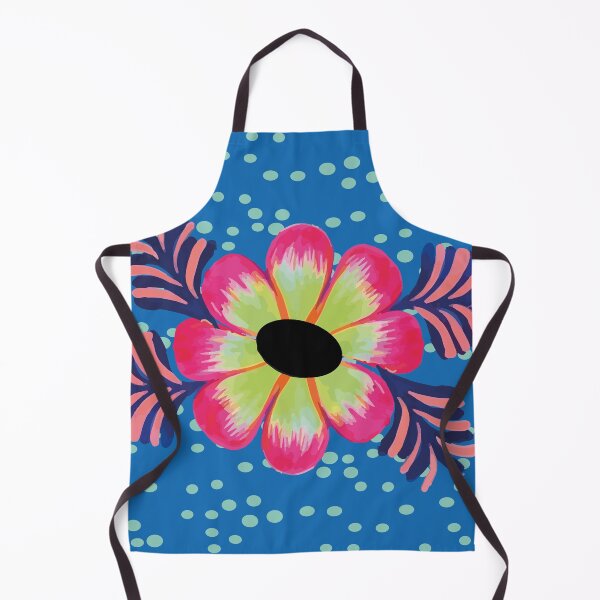 Item preview, Mexican pink polka dots background boho chic flower market interior design designed and sold by T-Mex.