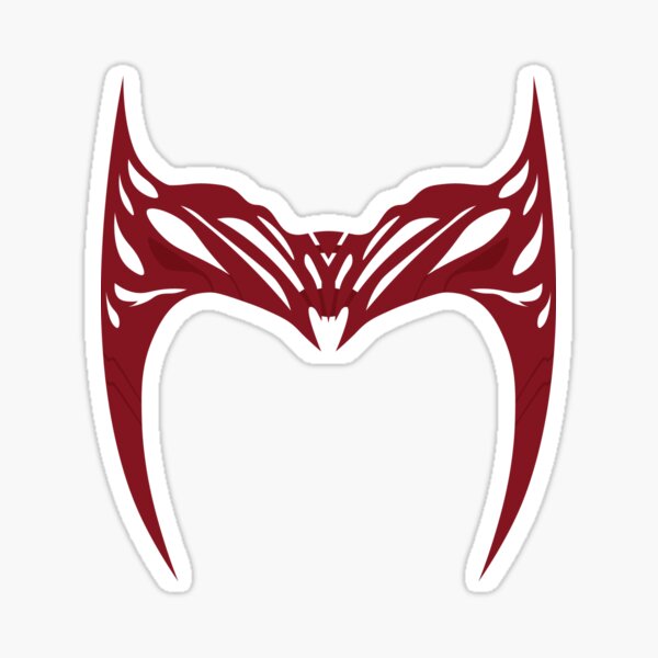 the-scarlet-witch-s-crown-sticker-for-sale-by-cobieheath-redbubble