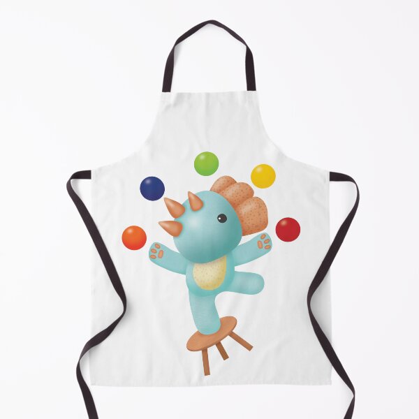Item preview, Circus Dino Triceratops Juggler designed and sold by darklanterndsn.