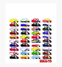 LASTCAR.info - Famous Cars Photographic Print