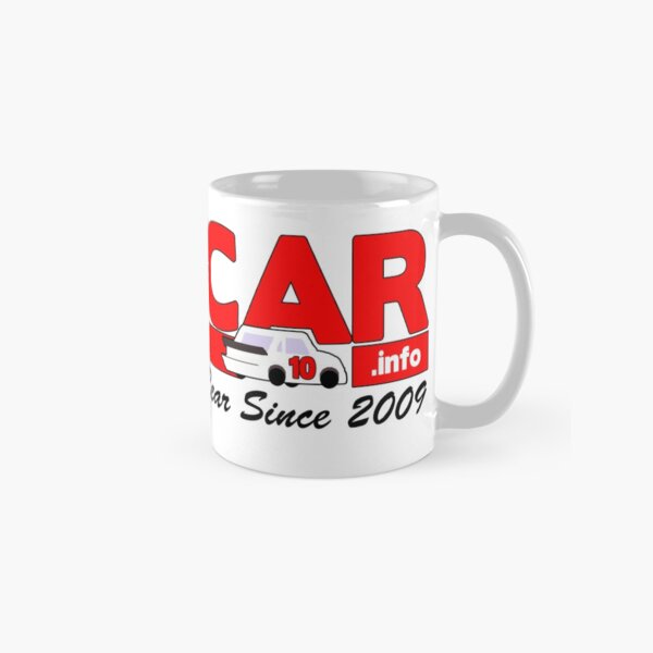 LASTCAR.info - Red / White Classic Mug