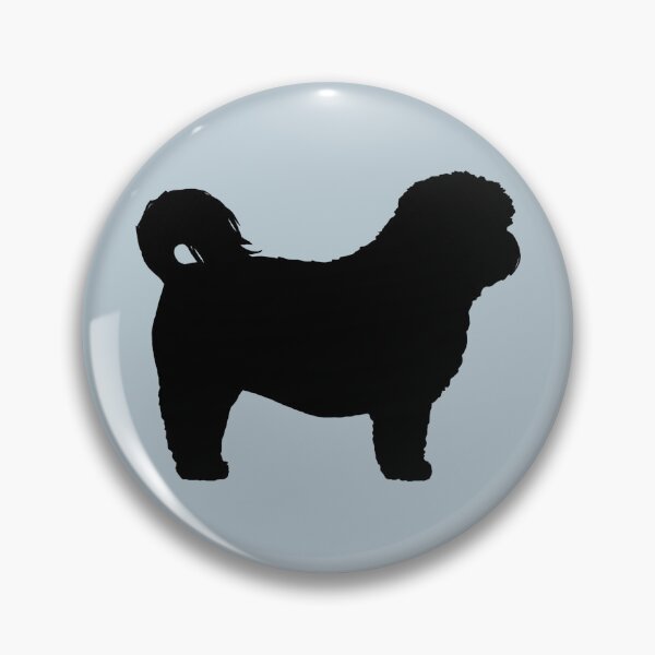 Item preview, Black Shih Tzu Dog Silhouette(s) designed and sold by Jenn Inashvili.