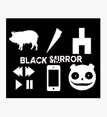 Black Mirror Photographic Print