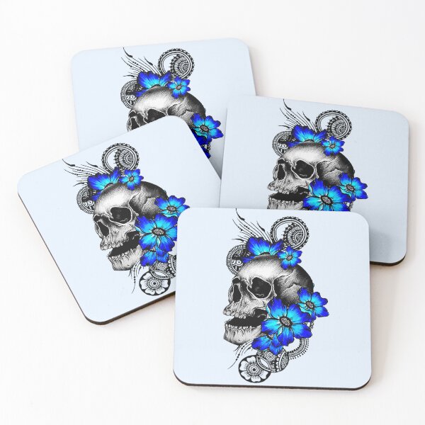 Item preview, Romantic Skull Flowers designed and sold by Gothic Fantasy.