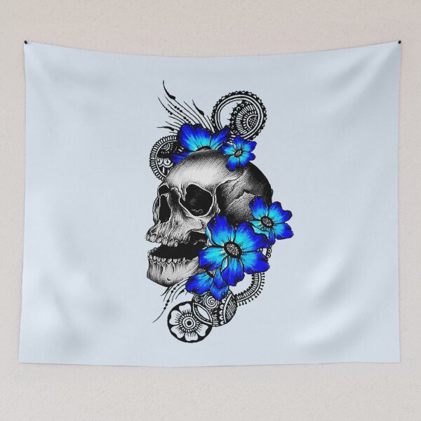 Item preview, Romantic Skull Flowers designed and sold by Gothic Fantasy.