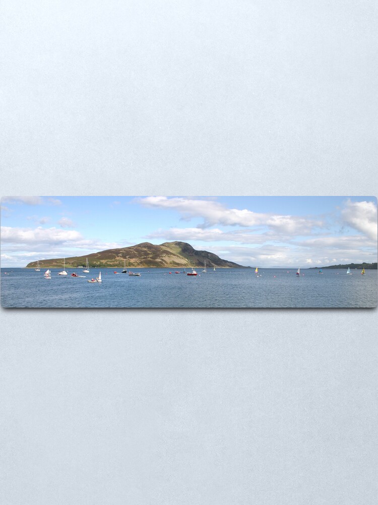 Alternate view of Holy Isle panorama Metal Print