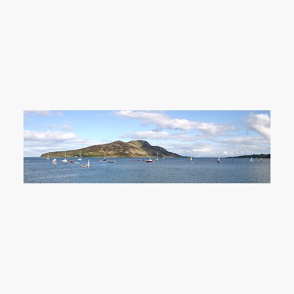 Item preview, Holy Isle panorama designed and sold by Fiona MacNab.