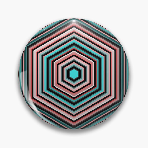Item preview, Retro Hex Lines designed and sold by Texterns.