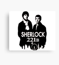 Sherlock - 221B Canvas Print