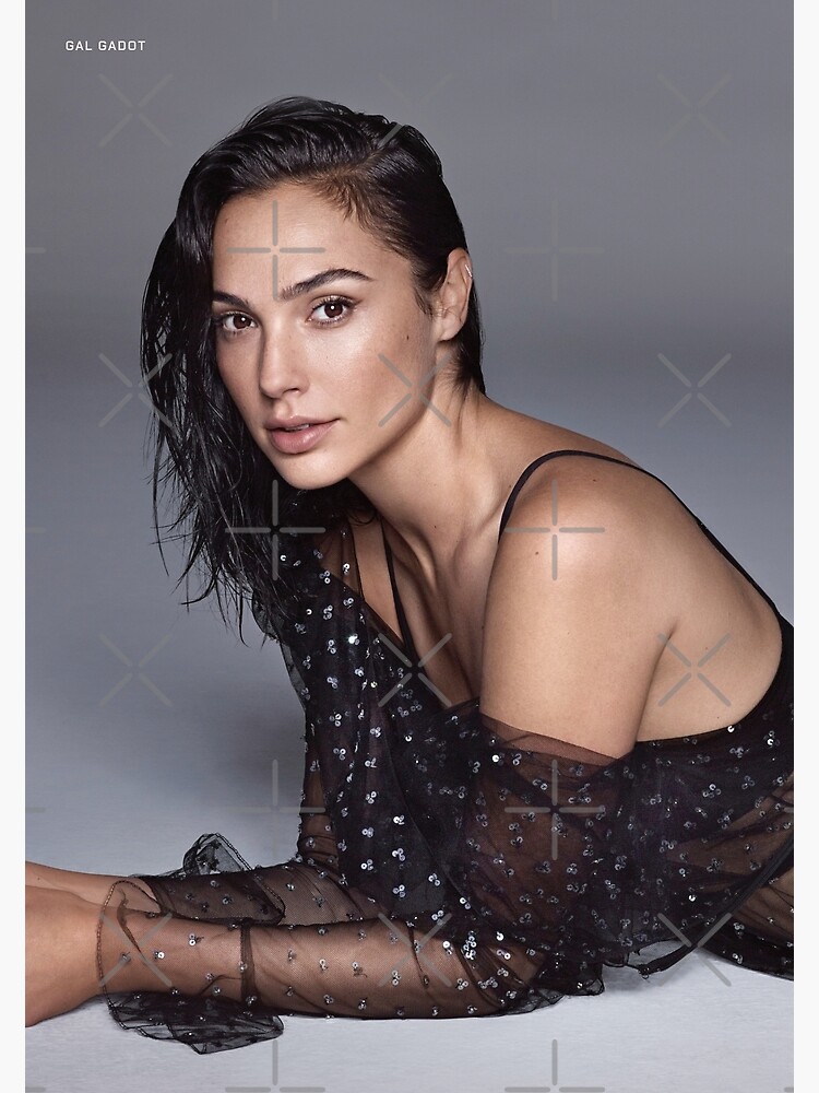 Sexy Hollywood Actress Gal Gadot 1 Poster For Sale By Mythical Design Redbubble