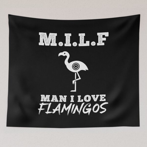 Item preview, Milf Man I Love Flamingos designed and sold by lunacarter.