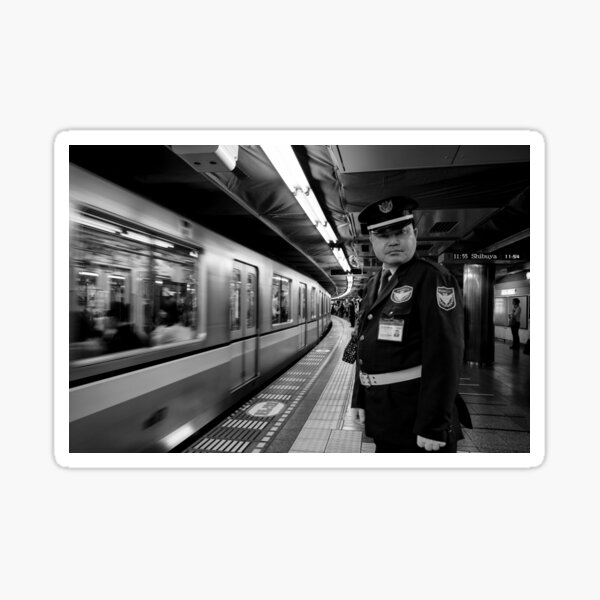 Stand Clear - Tokyo Japan Sticker