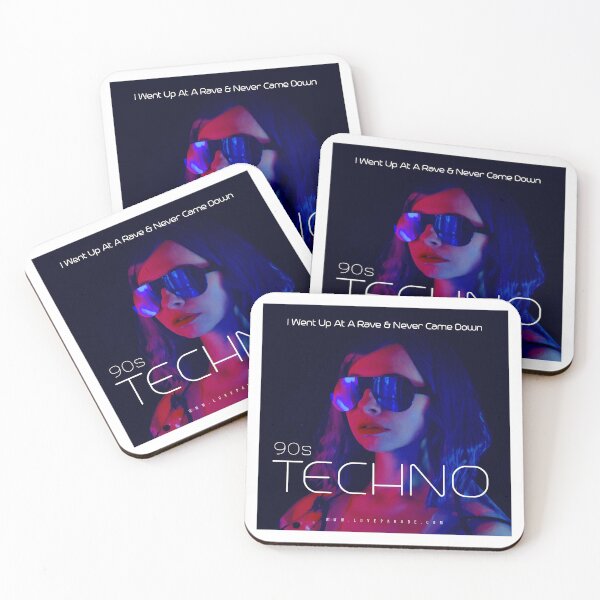 Item preview, 90s Techno. I Went Up At A Race And Never Came Down. designed and sold by JoseyMiles.