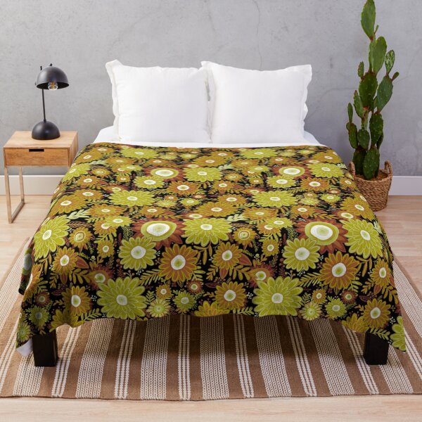 Item preview, Forest Daisies - Retro Colors designed and sold by Squarebird.