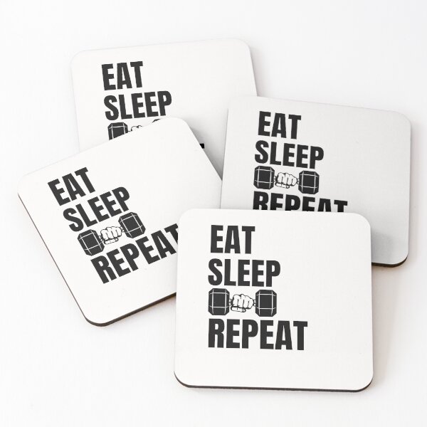 Item preview, EAT SLEEP LIFT REPEAT designed and sold by KDM-Designs.