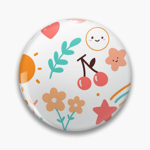 Item preview, Happy Spring Flower Assortment Doodles designed and sold by Porosenok.