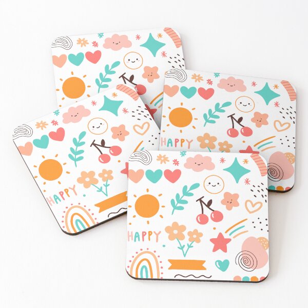 Item preview, Happy Spring Flower Assortment Doodles designed and sold by Porosenok.