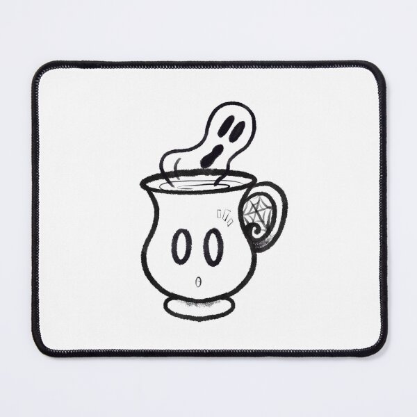 Item preview, Spooked Kawaii Tea Cup designed and sold by HerkDesigns.