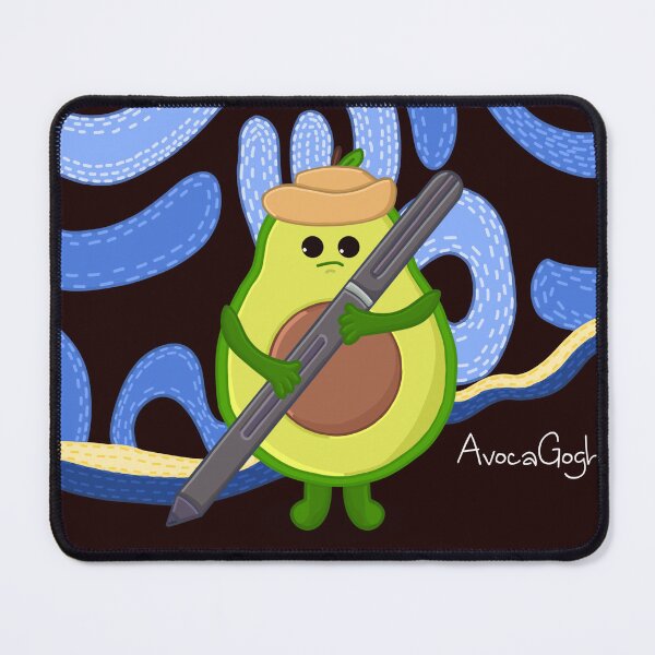 Item preview, AvocaGogh designed and sold by ClmsyStudio.