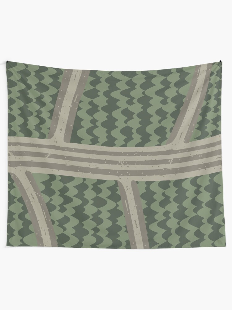 Alternate view of BACKROADS Tapestry