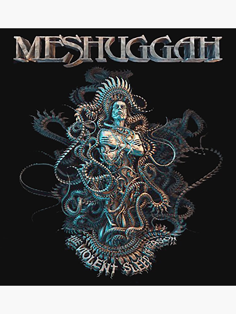 "Meshuggah band artwork - logo" Sticker for Sale by Darnorfghding ...