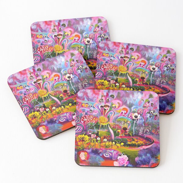 Item preview, Garden of Psychedelic Flowers  designed and sold by CSturgill2.
