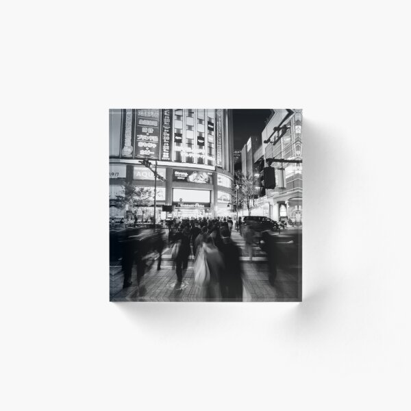 Keeping pace with Tokyo Japan Acrylic Block