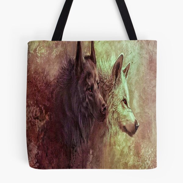 Item preview, Yin and Yang Wolves designed and sold by X10productions.